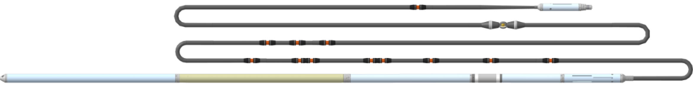 Прибор комплексный электрического каротажа и инклинометрии К1А-723-МИН, К1А-723-МИН+ГК, К1А-723-МИН+ГК-Т