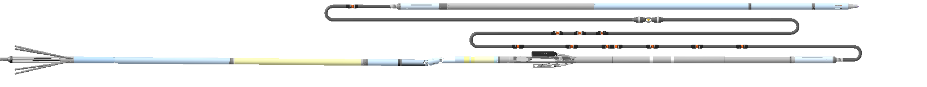 Прибор комплексный электрического каротажа, профилеметрии и инклинометрии К7А-723(К8)